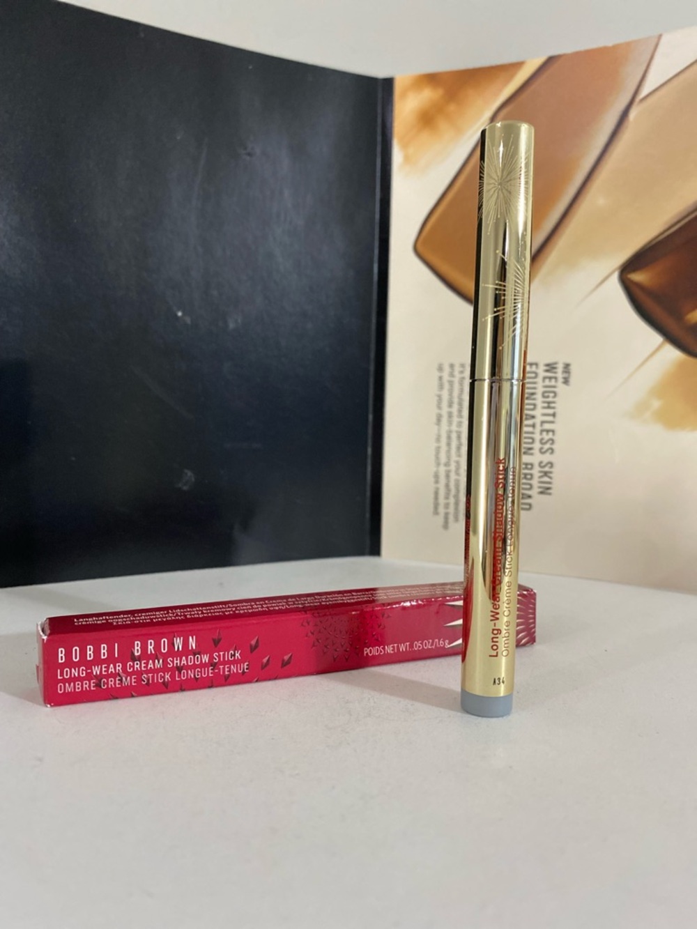 ~ICED~ Bobbi Brown Long-Wear Cream Shadow Stick, Full Size, 0.05 OZ, NWB